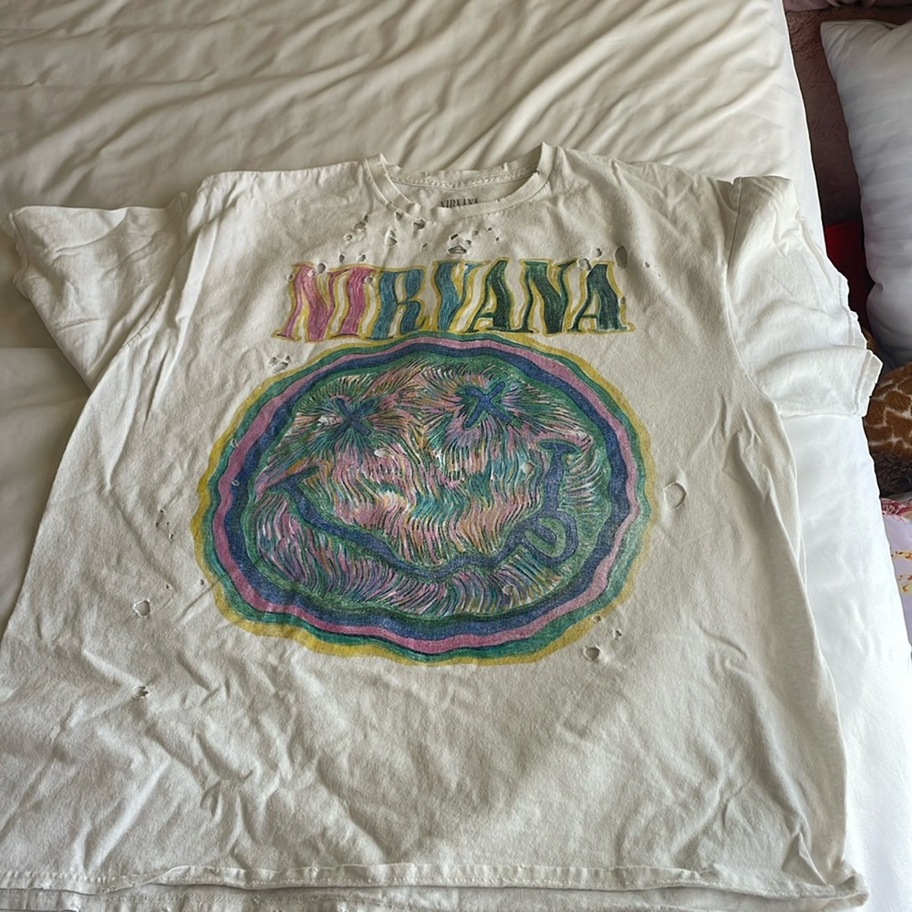 Urban outfitters nirvana t shirt